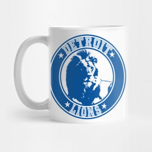 detroit lions Mug